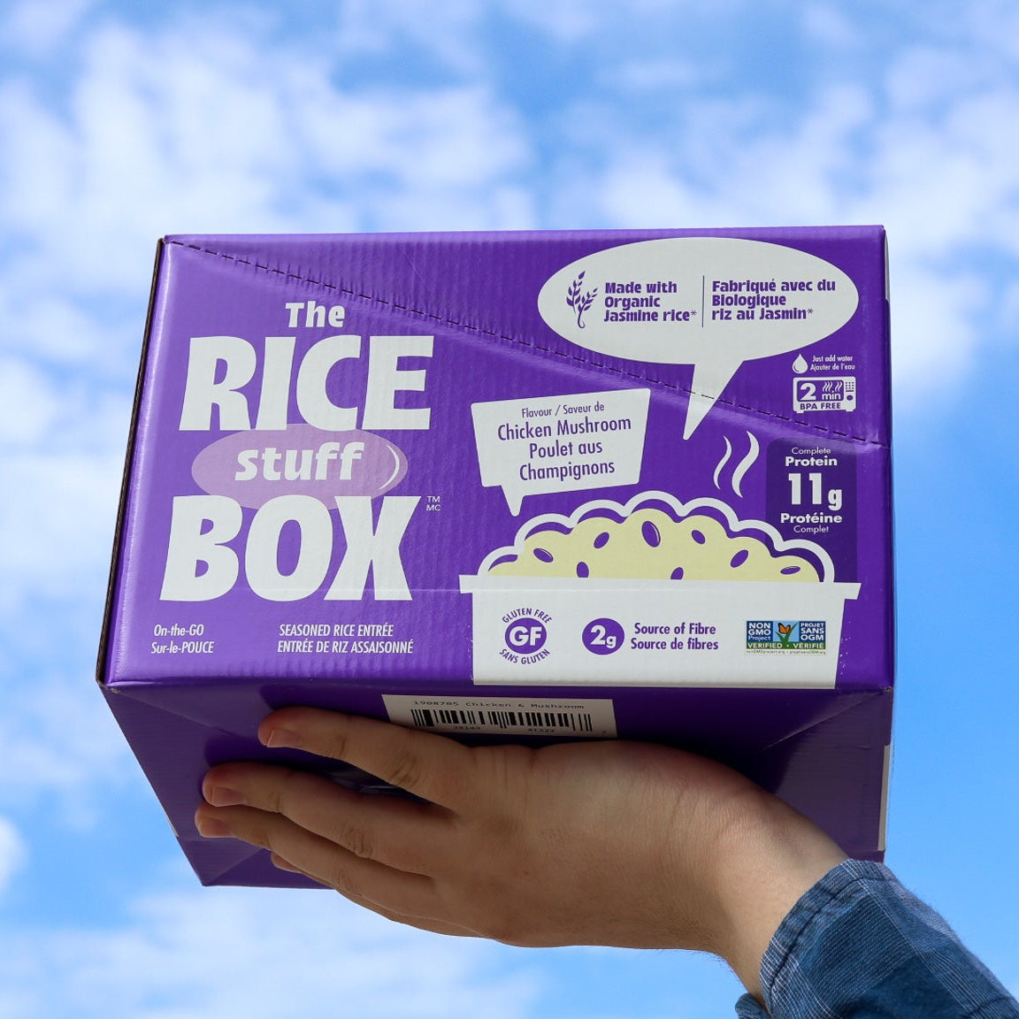 The Rice Stuff Box - Chicken Mushroom - Case of 6