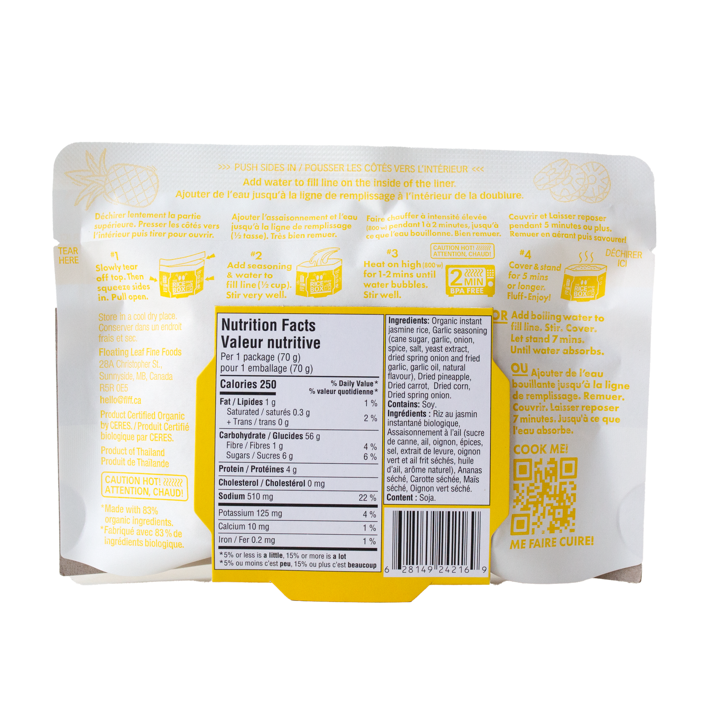 The Rice Stuff Box - Pineapple Fried - Case of 6