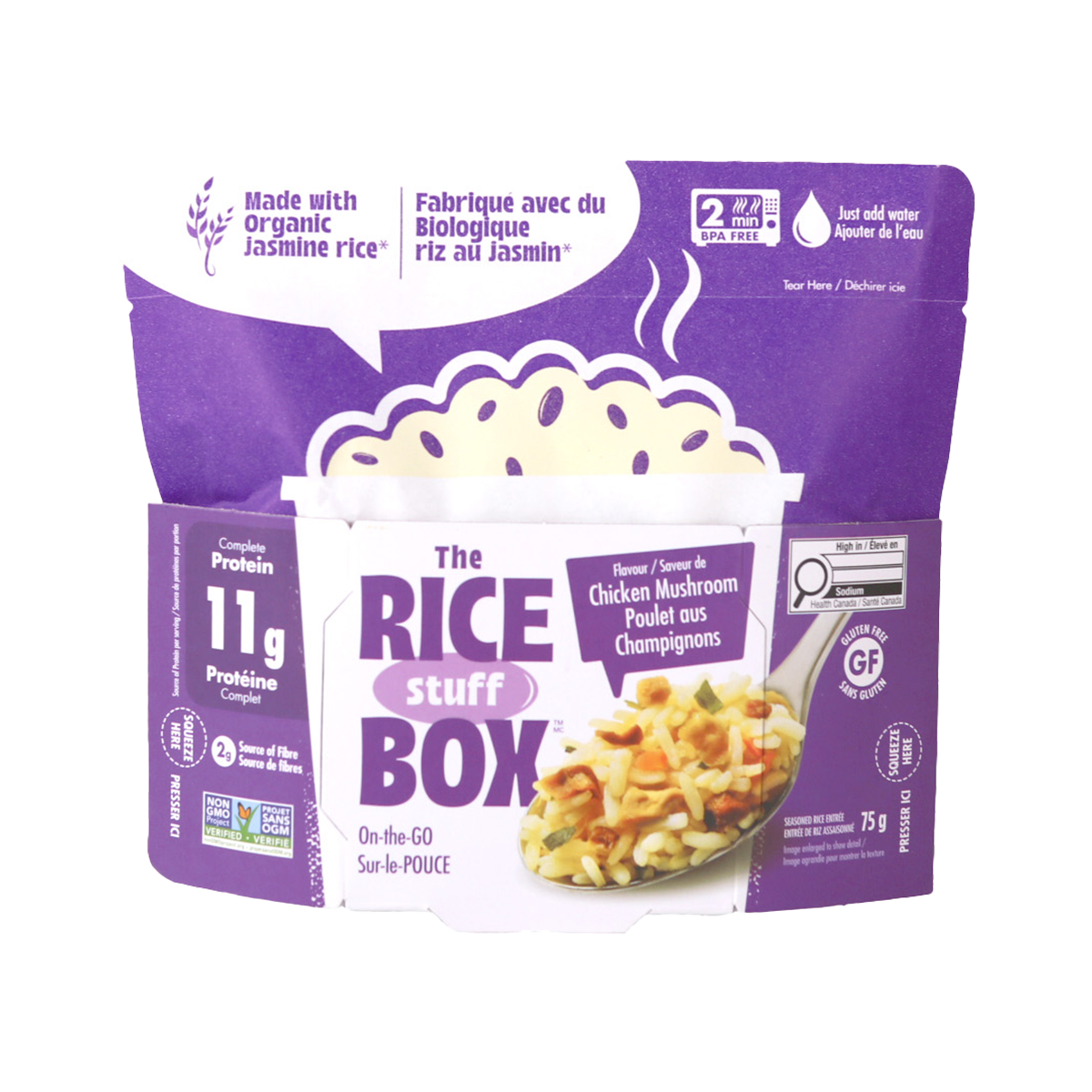 The Rice Stuff Box - Chicken Mushroom - Case of 6