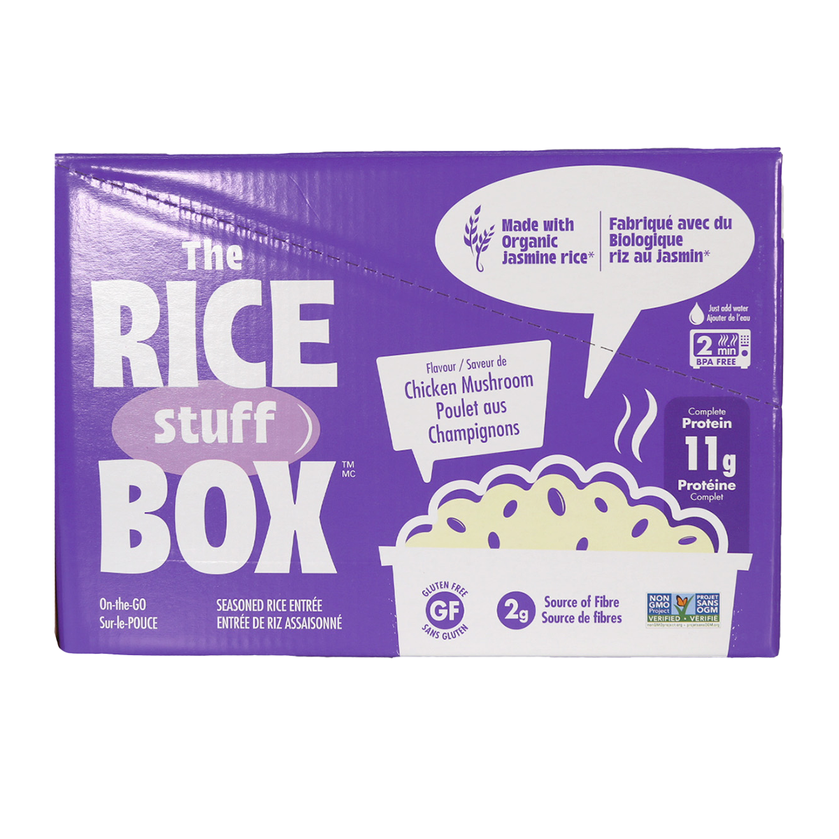 The Rice Stuff Box - Chicken Mushroom - Case of 6