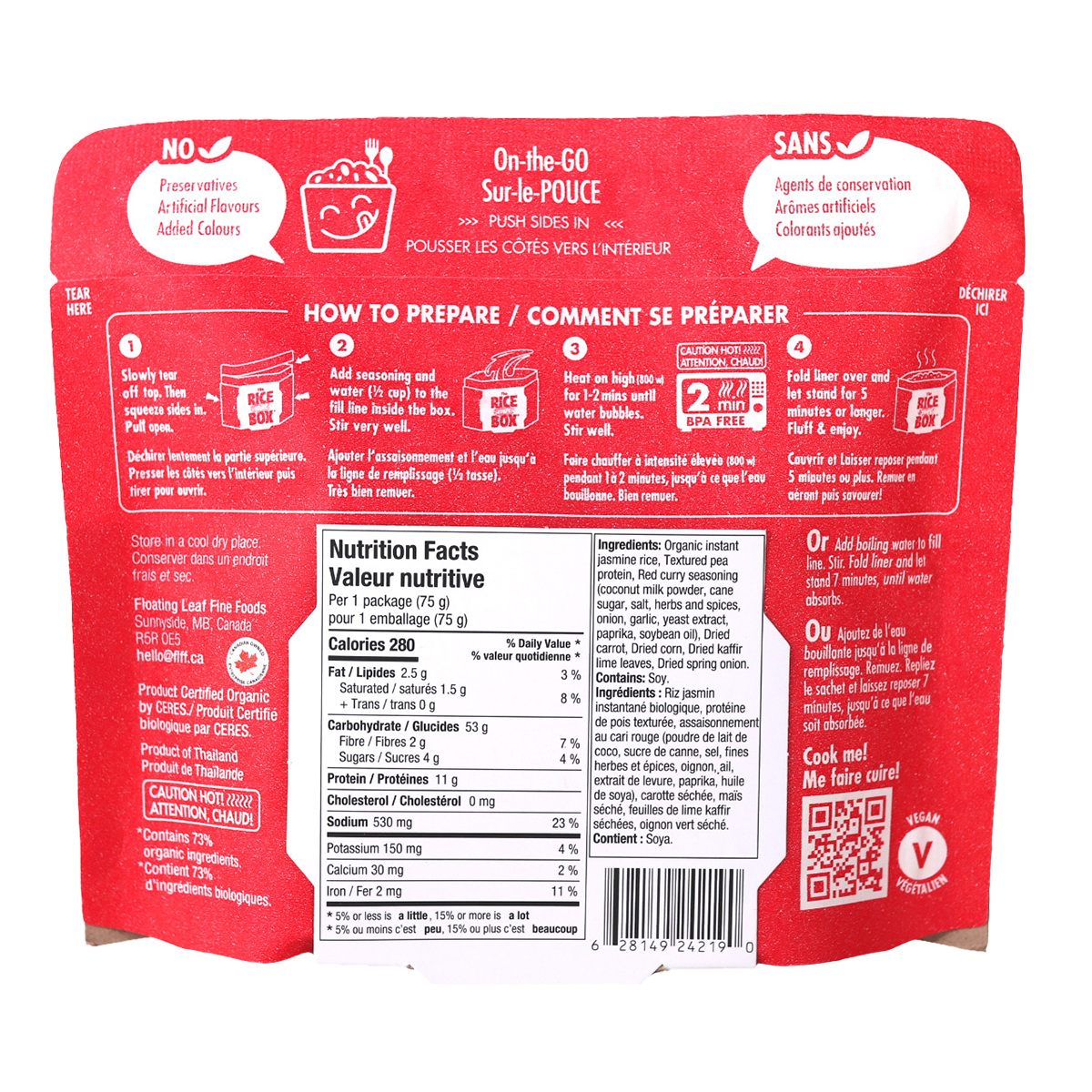 The Rice Stuff Box - Thai Red Curry - Case of 6